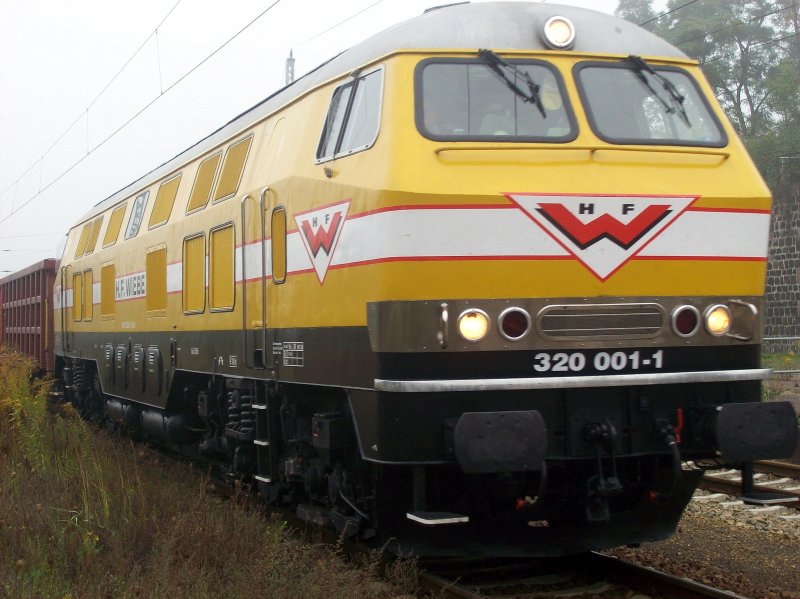 Durchfahrt am 27.09.08 in Hosena