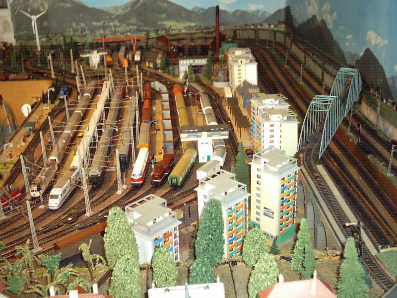 Durchfahrt eines Gterzuges