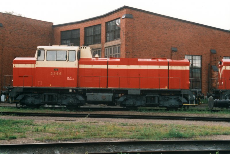 Dv12 2566 der VR am 16.07.2000 in Rihimki.

