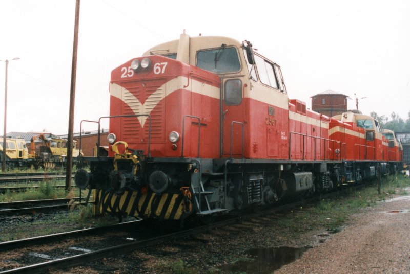 Dv12 2567 / 2723 / 2547 der VR am 16.07.2000 in Rihimki.
