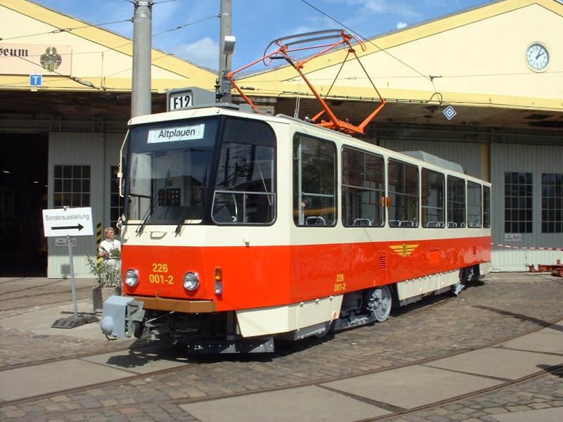 DVB-Museum Dresden 2003-04-27 Wagen 226-001 2