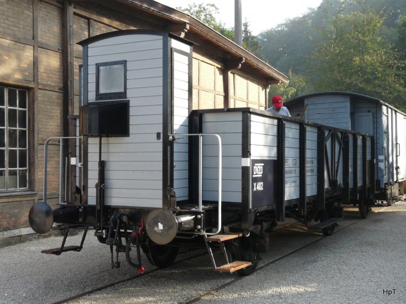 DVZO - Dienstwagen X 402 zu Besuch in Koblenz zum Jubilum 150 Jahre Waldshut–Turgi am 23.08.2009