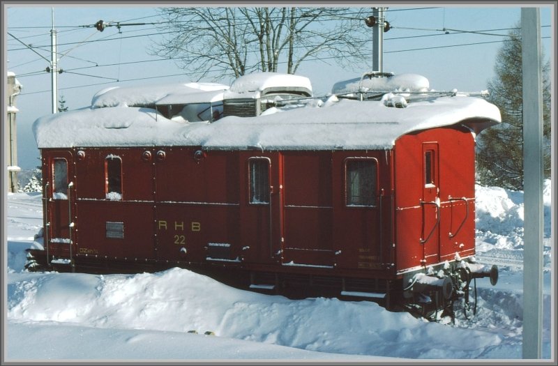 DZeh 2/4 22 in Heiden. (Archiv 12/81)