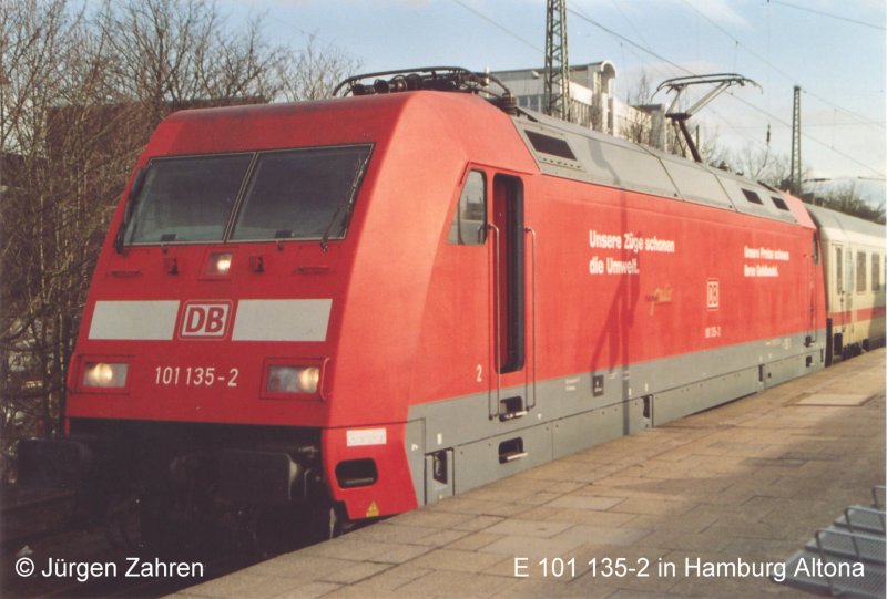 E 101 135-2 in Hamburg Altona