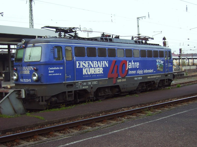 E-1042-520-5 am 09.10.07 Karlsruhe HBF