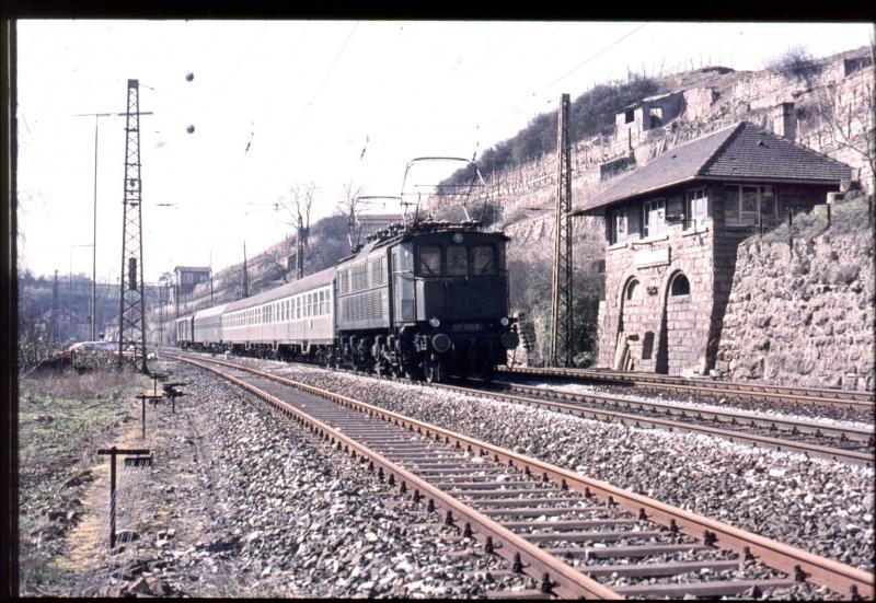 E 17 im Frhjahr 1970 bei Gundelsheim