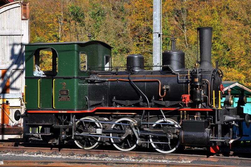 E 3/3 Nr. 2 ist sechs Jahre lter als die Schwester Nr. 5. 20.10.2008