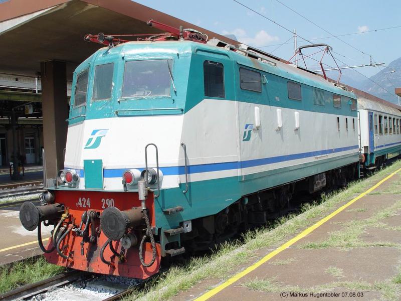 E 424 290 am 07.08.03 in Domodosola