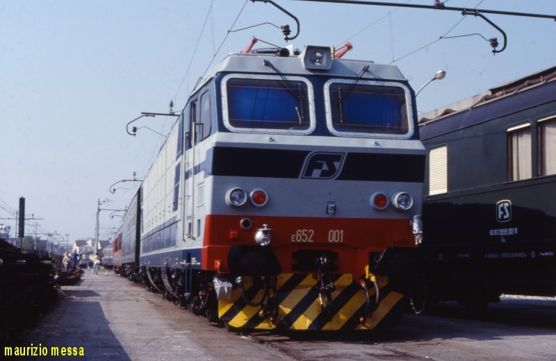 E 652 001 - Firenze Depot - 15.10.1989
