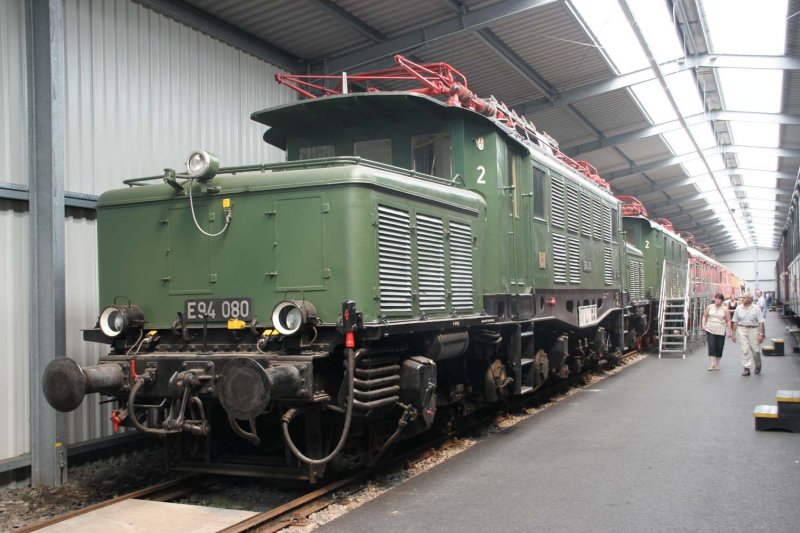 E 94 080 im Eisenbahnmuseum Bochum-Dahlhausen am 7. Juni 2007