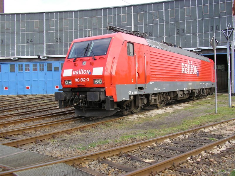 E-Lok der Baureihe 189 beim Bahntag in Cottbus