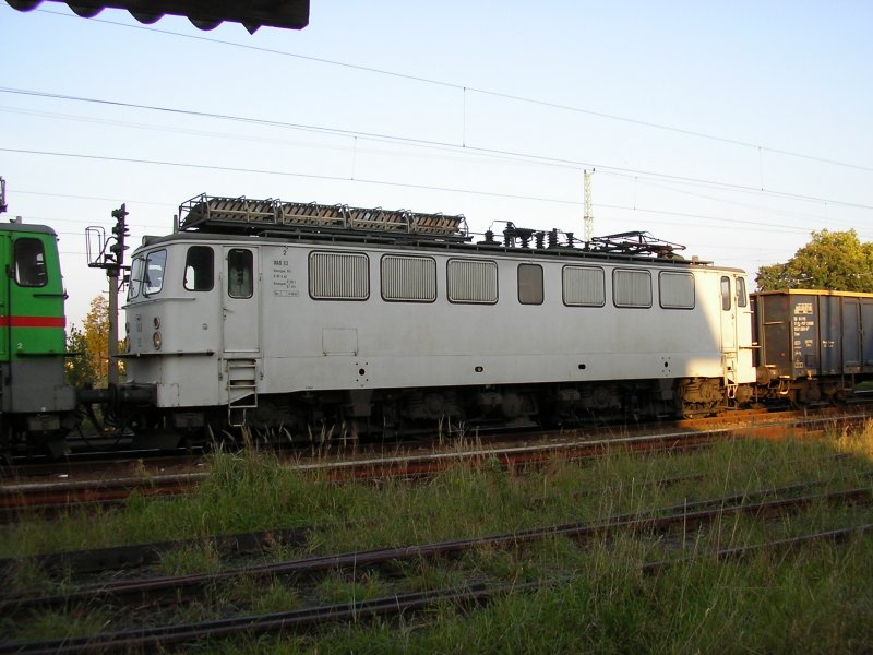 E-Lok (E42) 53 der WAB in L�bbenau.