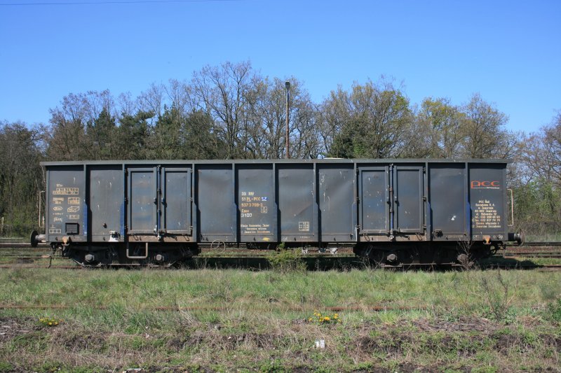 Eaos der PCC am 21.04.09 abgestellt im PKP-Bahnhof Gubin