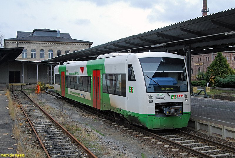EB VT 020 in Meiningen on the 29th of October in 2008