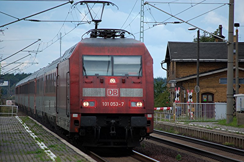 EC 371 am Hp.Zabeltitz Richtung Dresden.