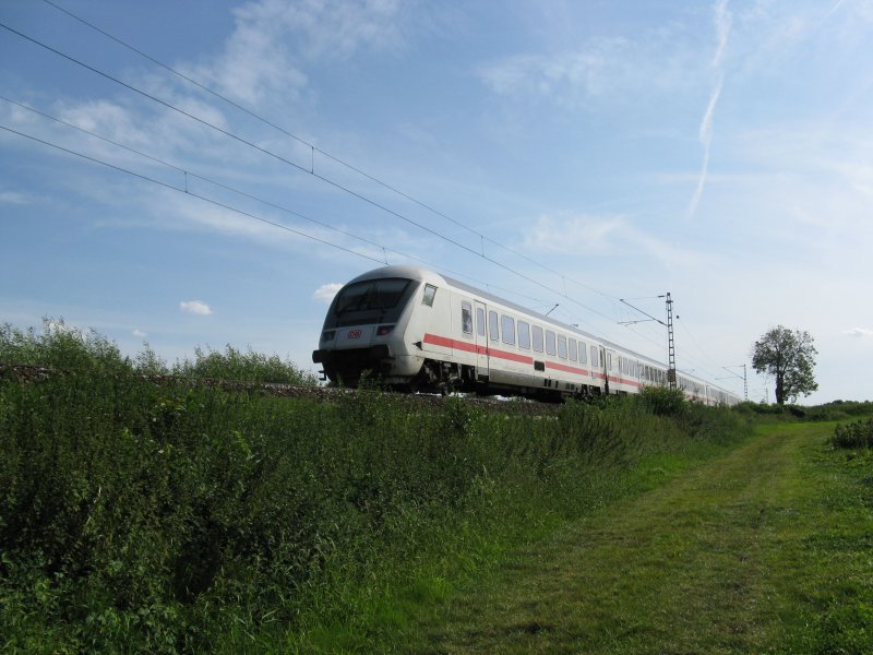 EC 390 bei der durchfahrt in Ltzelsachsen(16.08.09)