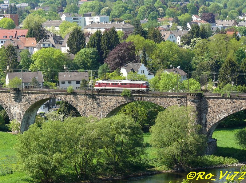 EfW, 232 088-5. Witten Ruhrviadukt, 10.05.2008.