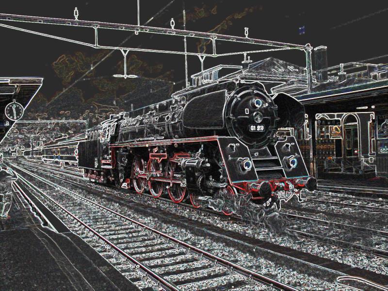 EFZ Dampflok 01-519 im Bhf.Chur/Schweiz Archiv:P.Walter