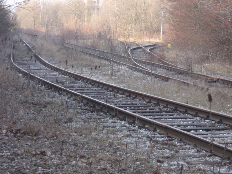 Ehemalige Rangiergleise der MAN M�nchen Karlsfeld