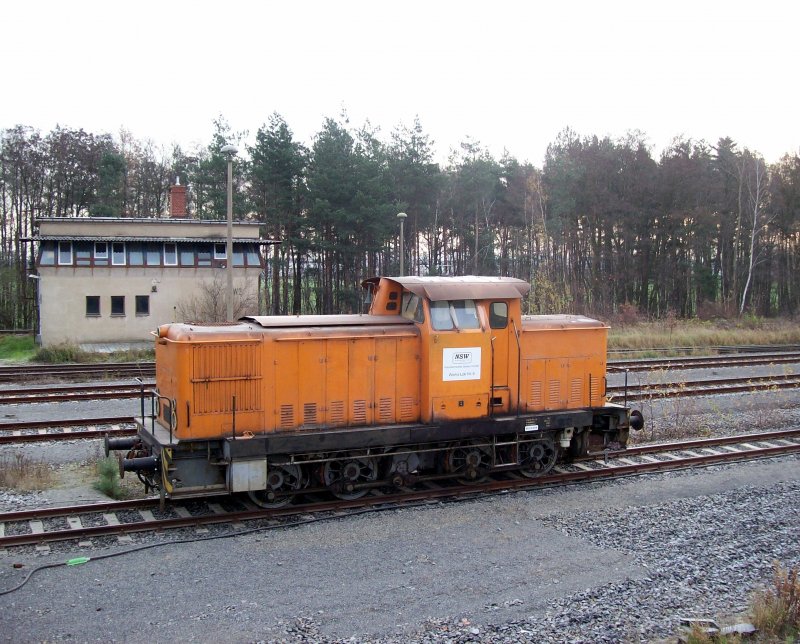 Ehemalige Rangierlok aus Caminau,jetzt im Einsatz der NSW Cunnersdorf