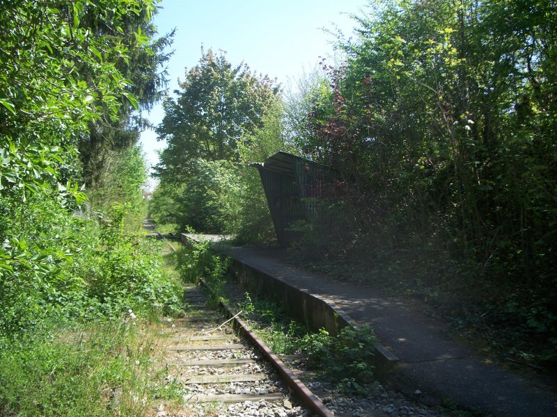 Ehemaliger Haltepunkt Vaihingen/Enz Schlossberg.