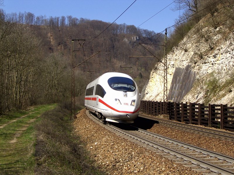 Ein 406 aus Geislingen Steige bei seiner Fahrt nach Ulm