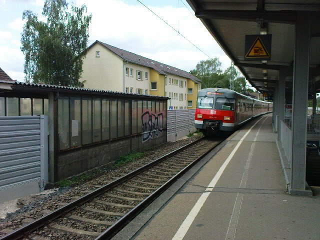 Ein 420er auf der S1?
Ja, die Zwischentakte werden noch mit 420ern bedient.