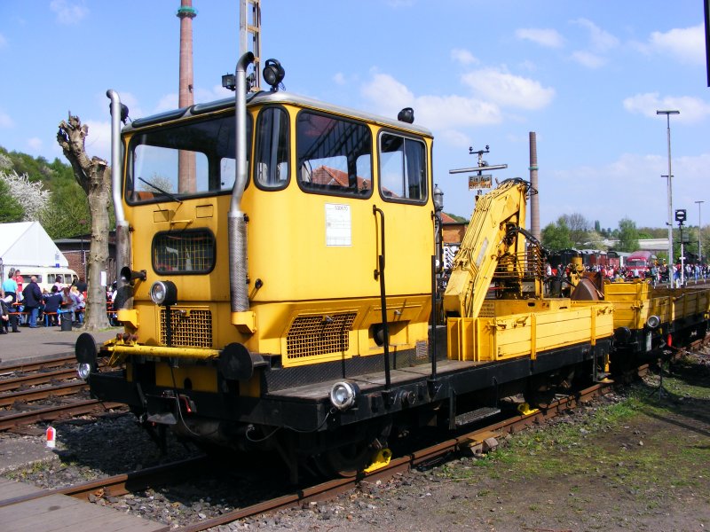 Ein Arbeitszug im Eisenbahnmuseum Bochum-Dalhausen am 19. April 2009.
