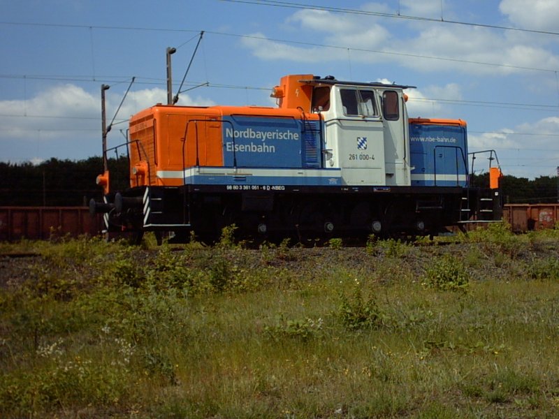 Ein Bayer im Ruhrpott.. Diese Lok sah man abgestellt zu Pfingsten 2009 im Duisburger Hafen