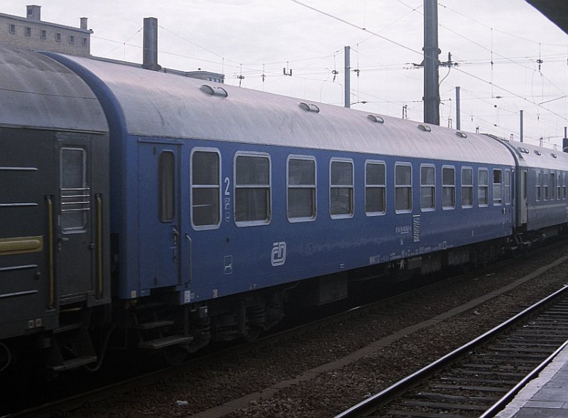 Ein Bc (Liegewagen), Brussel-Zuid November 1995.