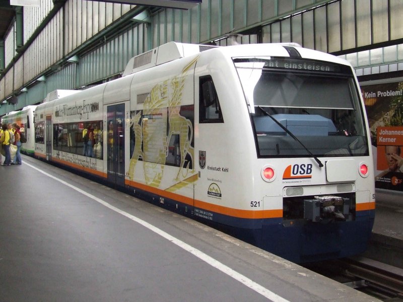 Ein besonderer Gast besuchte am 21.08.2007 den Hauptbahnhof Stuttgart...