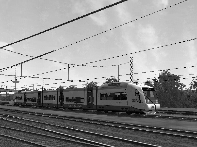 Ein BOB Integral fhrt nach Flensburg als Sonderzug.