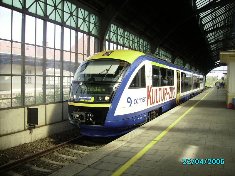 Ein Desiro der Lausitzbahn in Grlitz. Das Bild stammt von 2007, nicht von 2006.