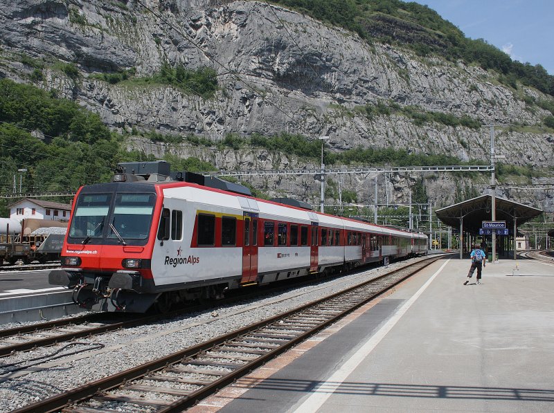 Ein DOMINO NPZ am 29.06.2009 in St. Maurice.