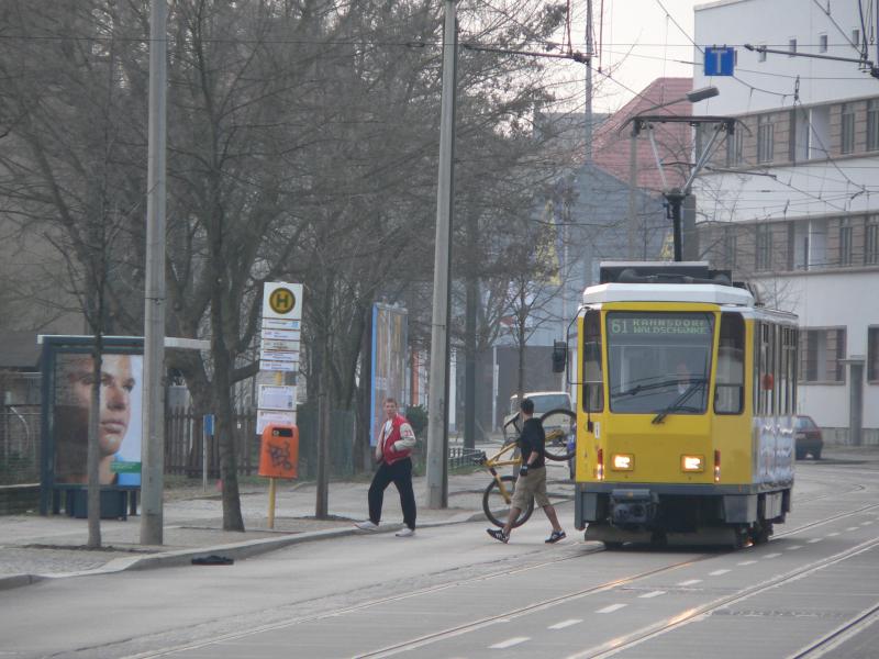 Ein einzelner T6 am 27.3. in Kpenick