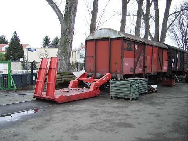 Ein Gappelstappler Verschubgert in Darmstadt Kranichstein.