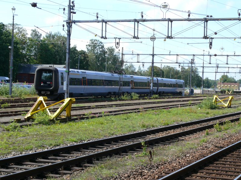 Ein IC abgestellt in Vxj. 