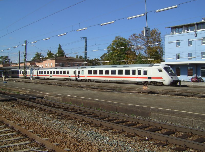 Ein IC am 29.09.2007 bei der durchfahrt in Rosenheim. 