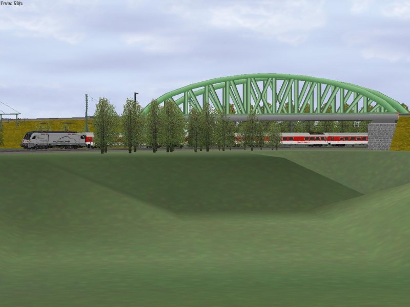 Ein IC mit Porsche Lok