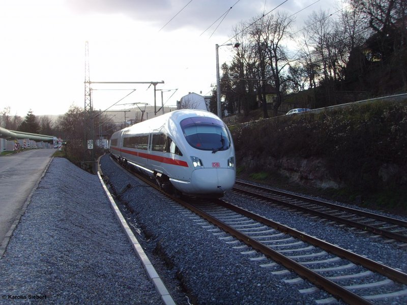 Ein ICE-T in Jena (Bk Ammerbach) am 15.01.2007