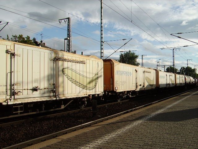 Ein Interfrigo Gterzug in Frankfurt am Main Sd. 