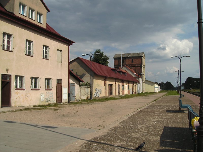 Ein Kleiner Alter Gterschuppen vom Bahnhof Gizcko