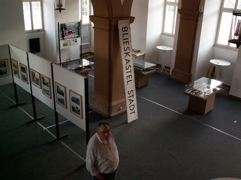 Ein kleiner �berblick �ber meine Ausstellung  130 Jahre Bliestalbahn .