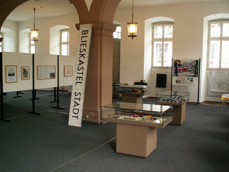 Ein kleiner berblick ber meine Ausstellung  130 Jahre Bliestalbahn .