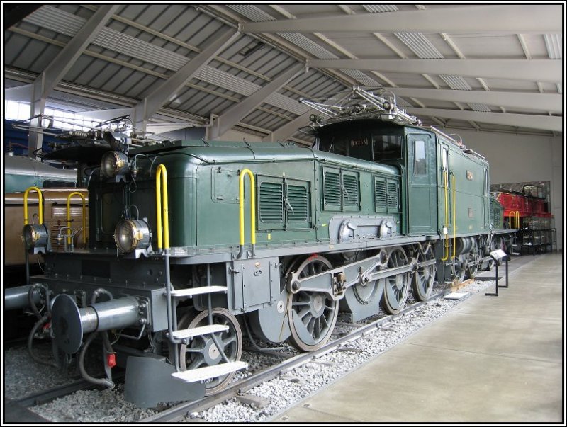 Ein Krokodil im Verkehrshaus der Schweiz in Luzern. (21.07.2007)