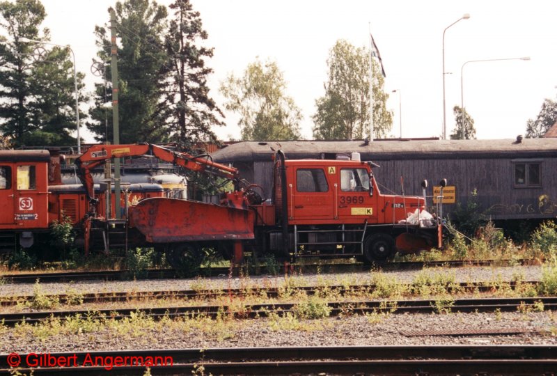 Ein MTR 3969 vom Typ SCANIA T 112 am 02.08.1999 in Boden 