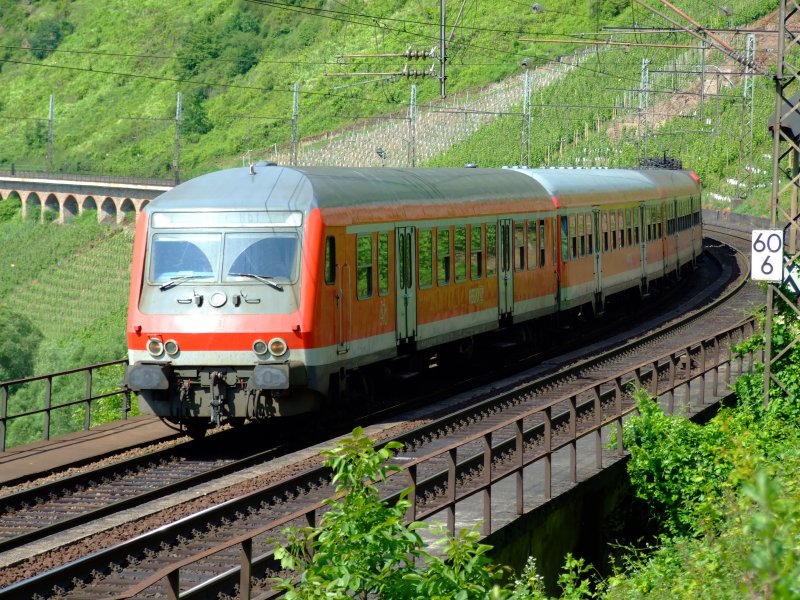 Ein RE nach Trier Hbf in Pnderich