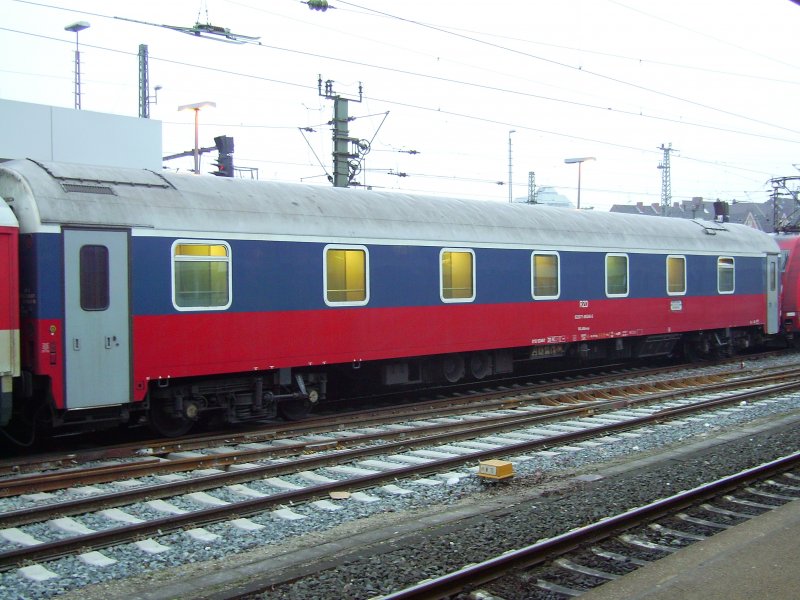 Ein russischen Schlafwagen den der City Night Line 451 aus Paris am 22.03.2009 mitbrachte.Danke Sebastian.