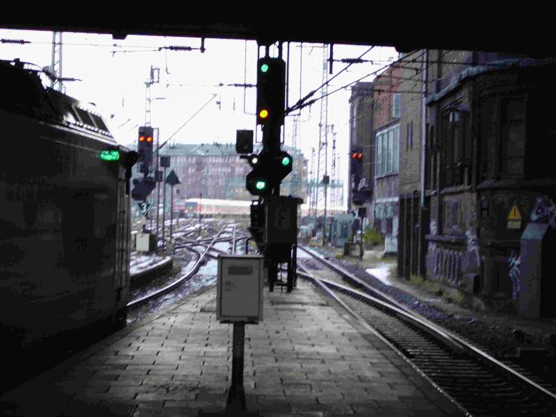 Ein Signal in Hamburg-Hbf(28,12,2005)