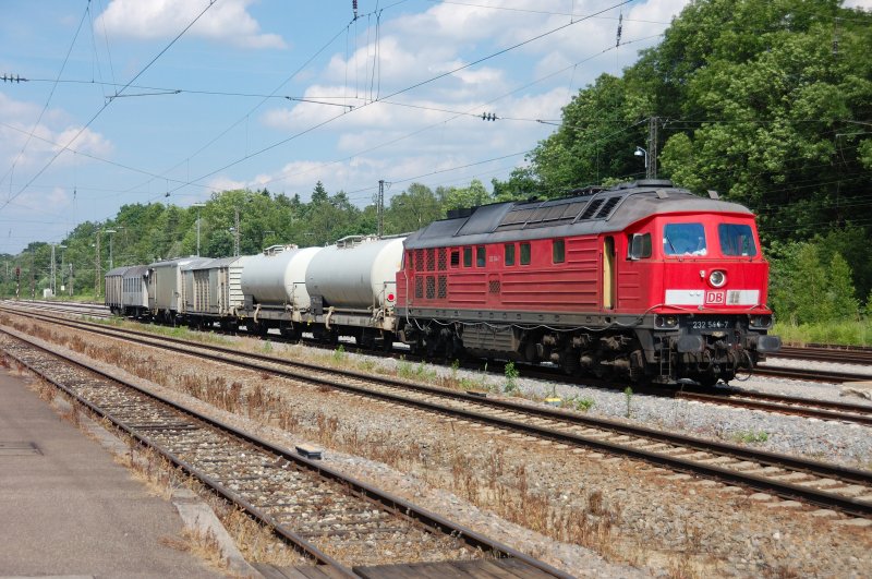 Ein Tag spter macht der  bayrische  Spritzzug in Neuoffingen Halt. Mit einem freundlichen Gru an Tf Thomas. 26.06.2008 .